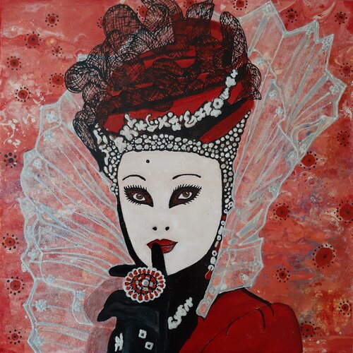 Milady by Maria Elena Di Lascio, Painting for Sale on Select