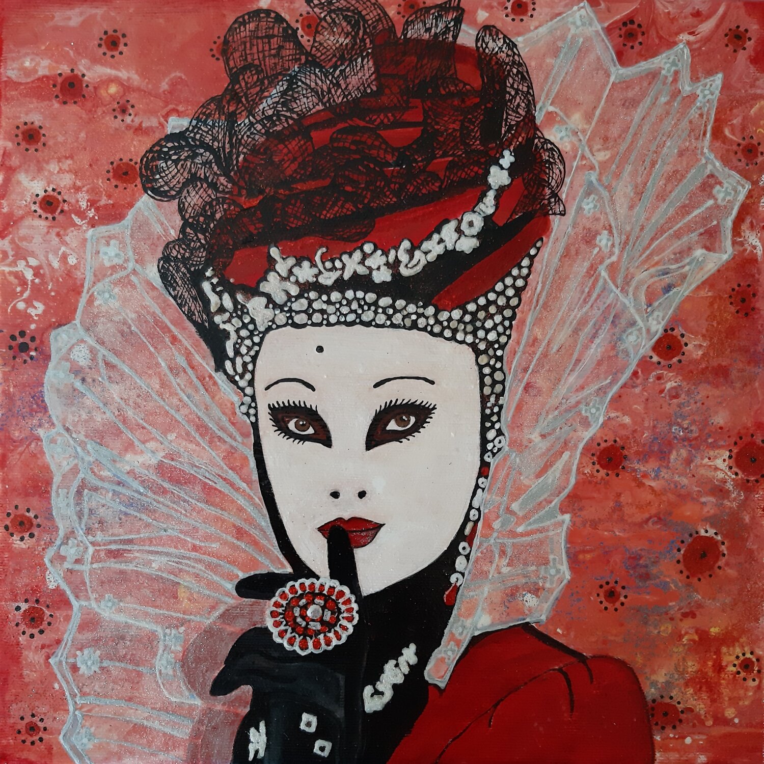 Milady Maria Elena Di Lascio Original painting for sale