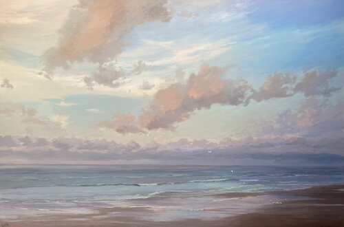 La orilla del cielo by Conchi Artero, Painting for Sale on Select