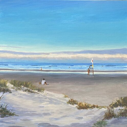 "Entre dunas y olas" by Conchi Artero, Painting for Sale on Select