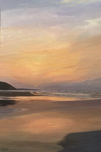 Crepúsculo by Conchi Artero, Painting for Sale on Select
