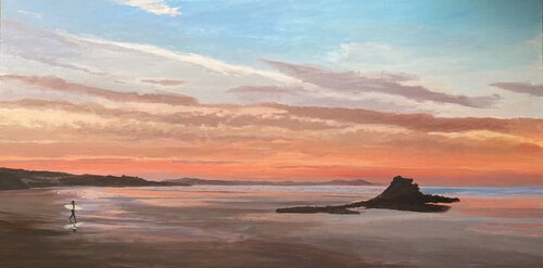 "El peñón" by Conchi Artero, Painting for Sale on Select