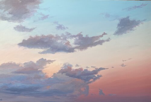 Cielo de verano by Conchi Artero, Painting for Sale on Select