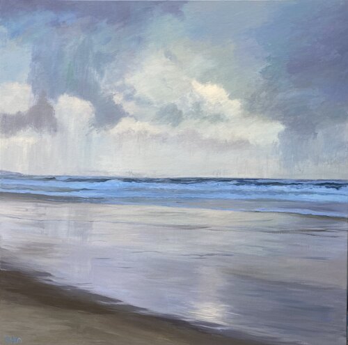 Lluvia de abril by Conchi Artero, Painting for Sale on Select