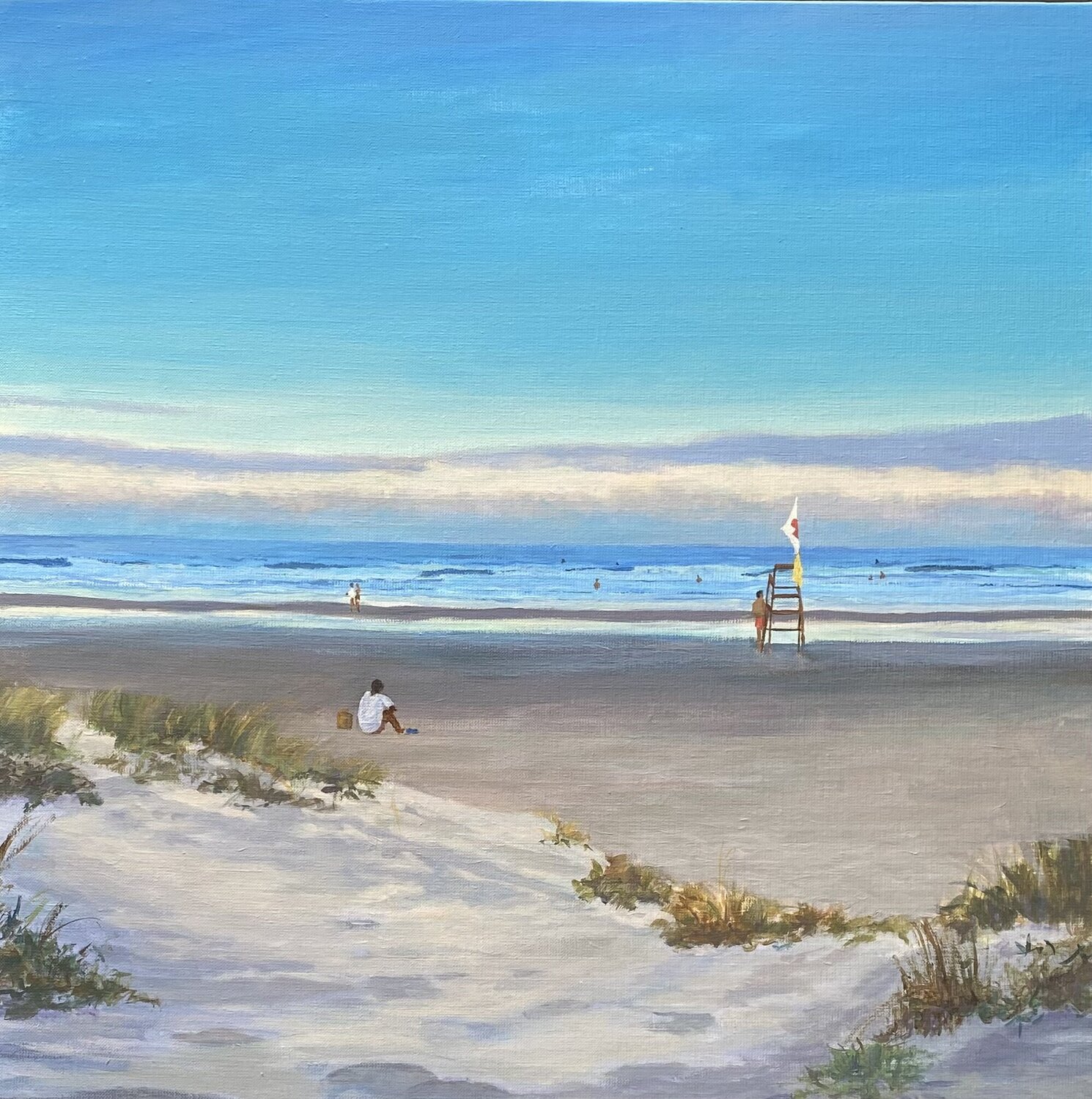 "Entre dunas y olas" Conchi Artero Original painting for sale