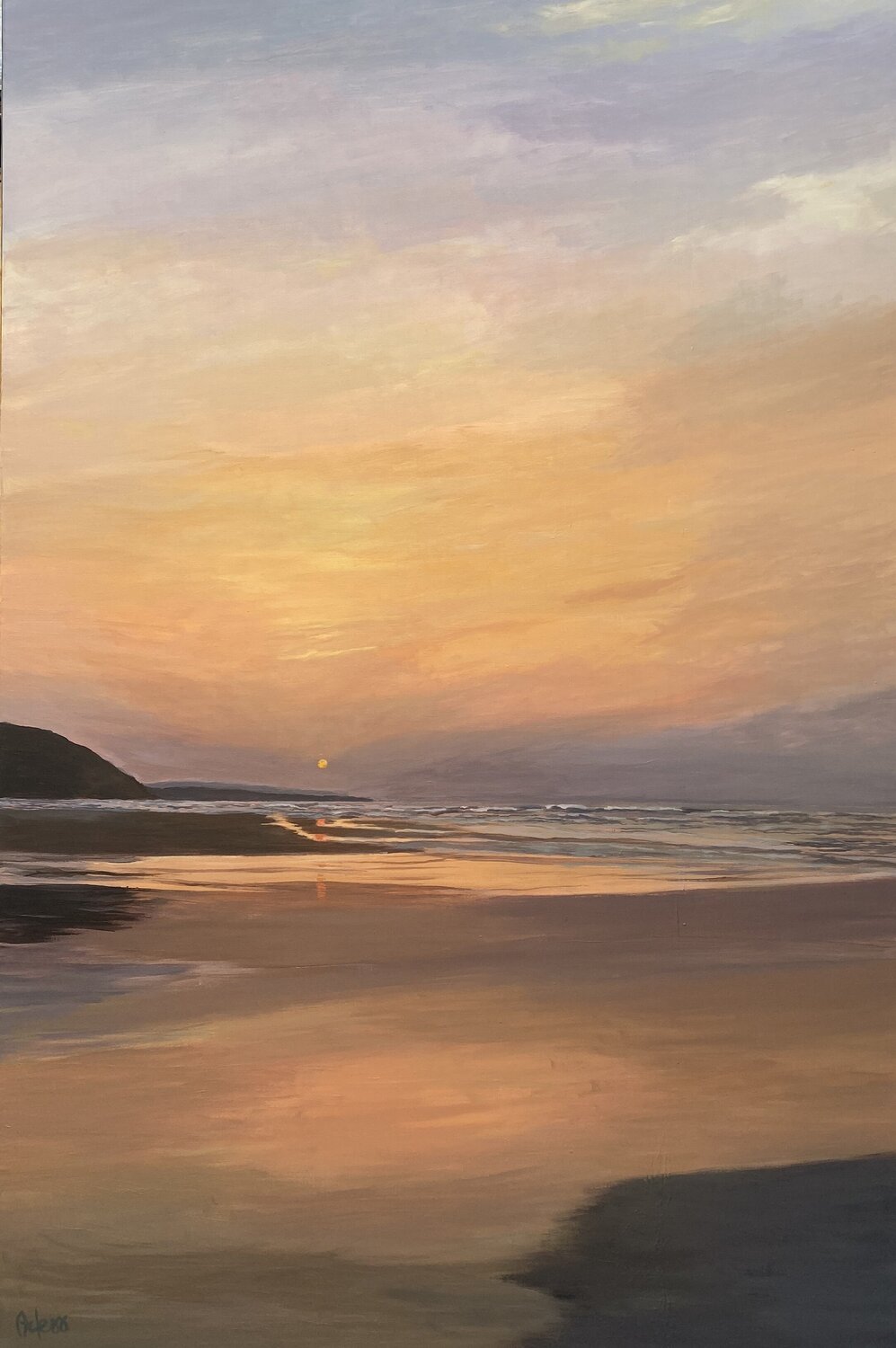 Crepúsculo Conchi Artero Original painting for sale