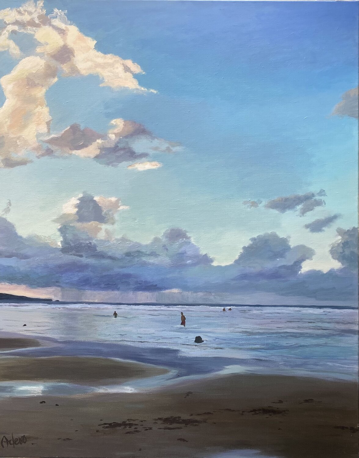 Último baño Conchi Artero Original painting for sale