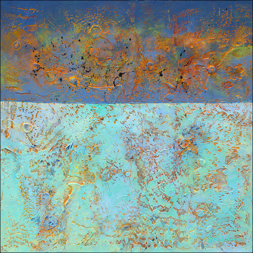 Seaside Sunset by Nancy Eckels, Painting for Sale on Select