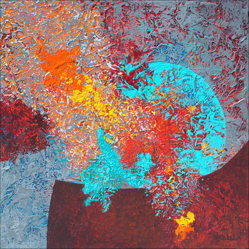 Night Lights by Nancy Eckels, Painting for Sale on Select