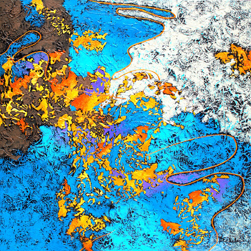 Sparks by Nancy Eckels, Painting for Sale on Select