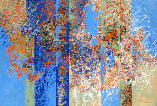 Calm and Chaos by Nancy Eckels, Painting for Sale on Select