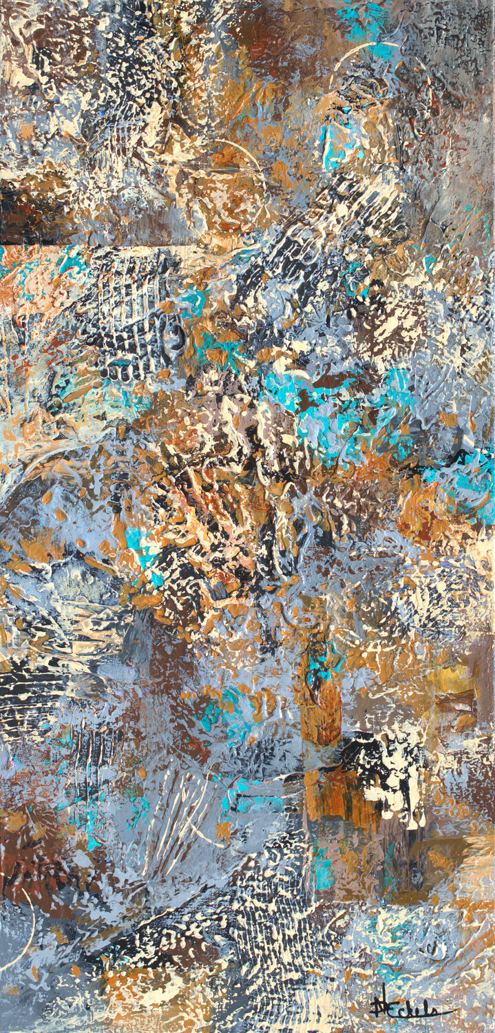 Wet and Woodsy Nancy Eckels Original painting for sale