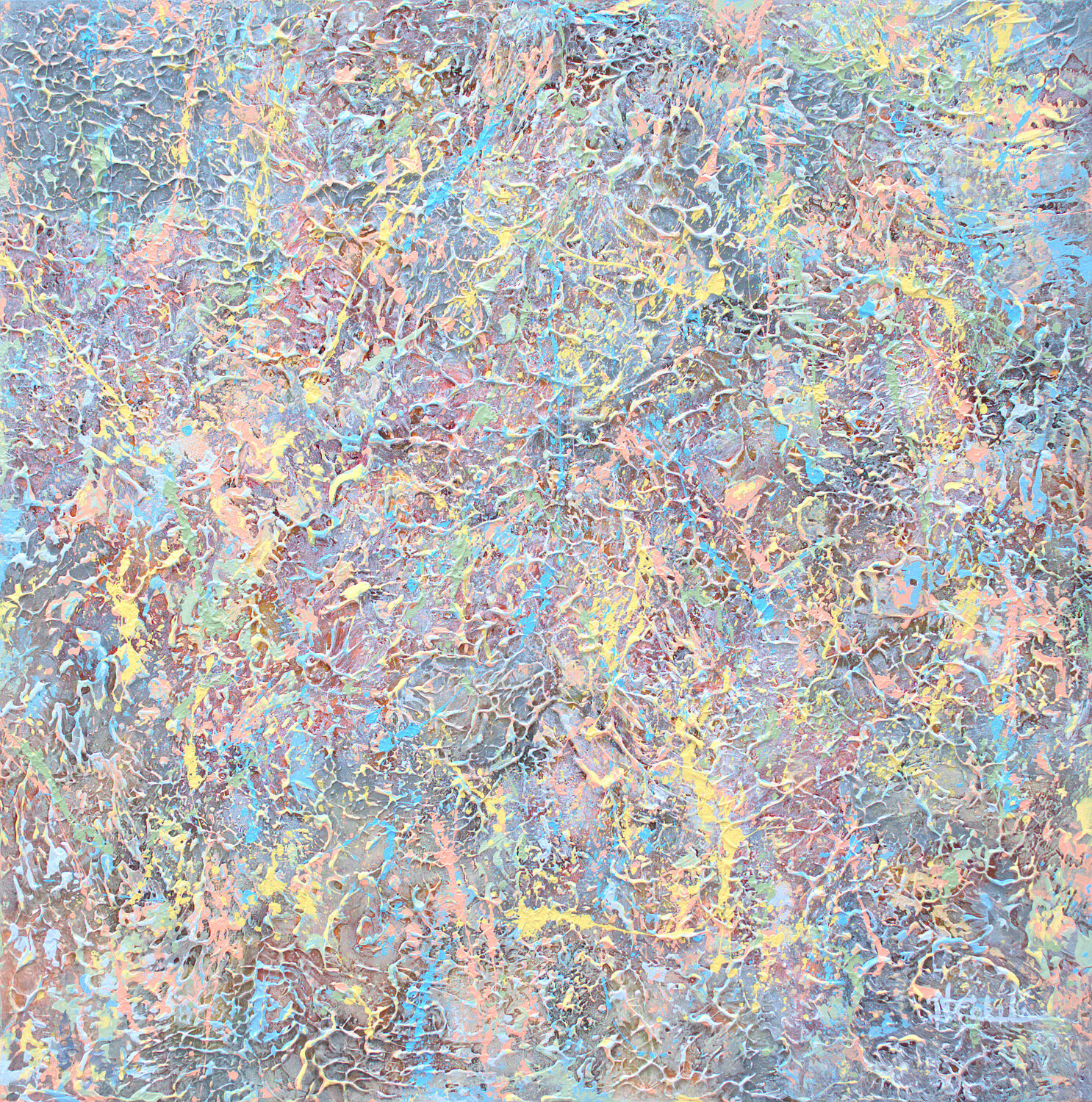 Pastel Party Nancy Eckels Original painting for sale