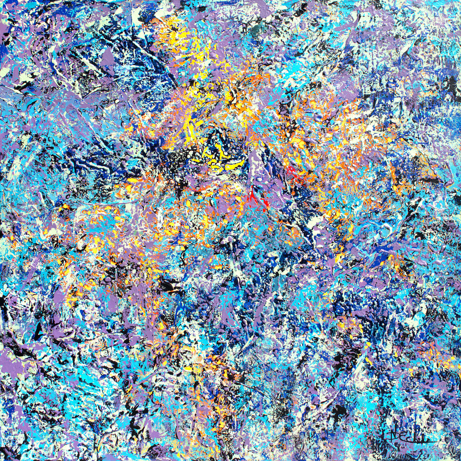 Cool Day, Warm Breeze Nancy Eckels Original painting for sale