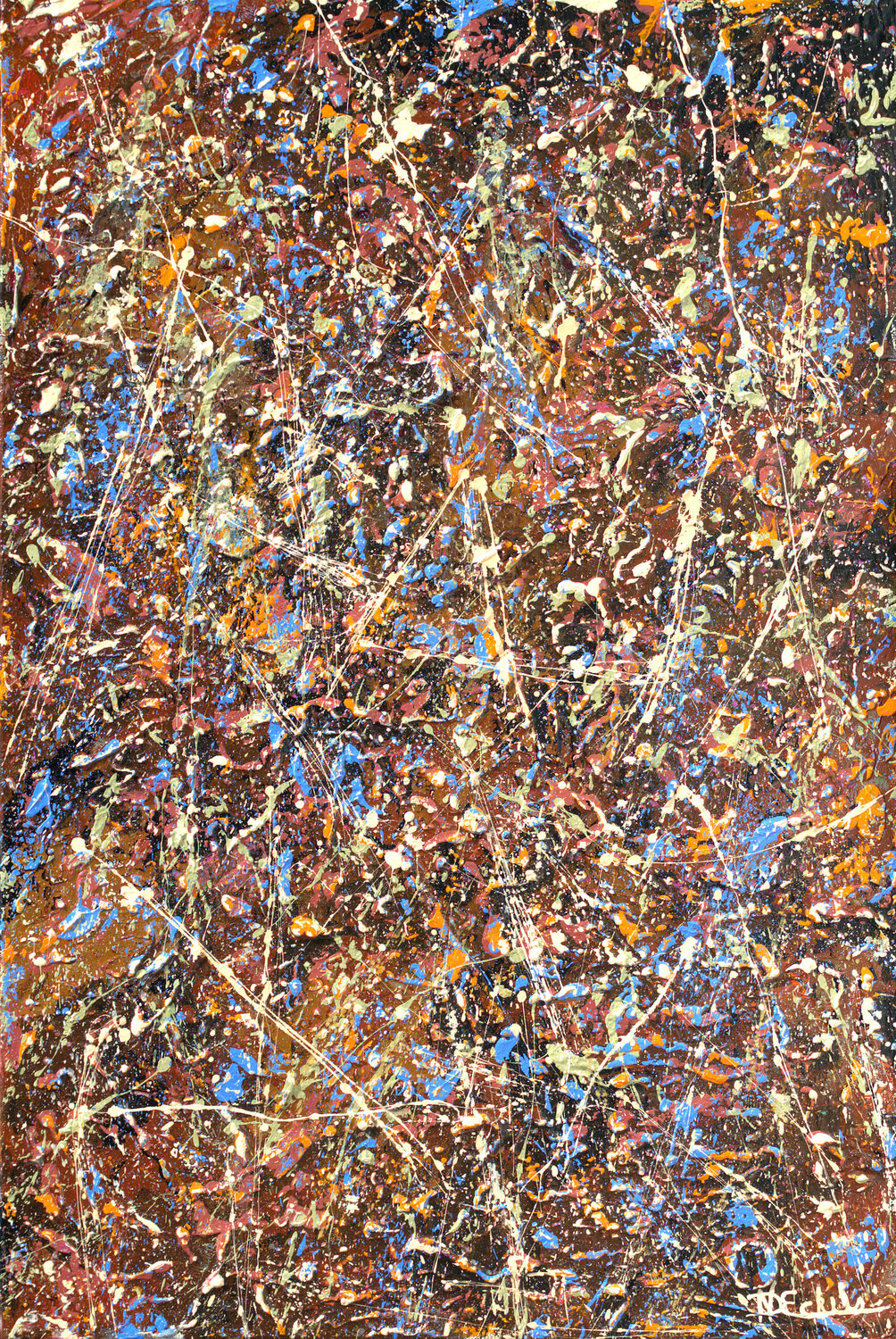 Rare Earth Nancy Eckels Original painting for sale
