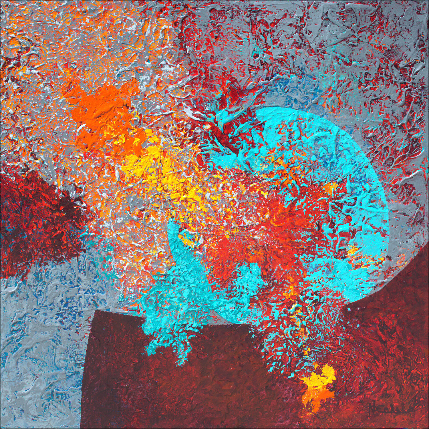 Night Lights Nancy Eckels Original painting for sale