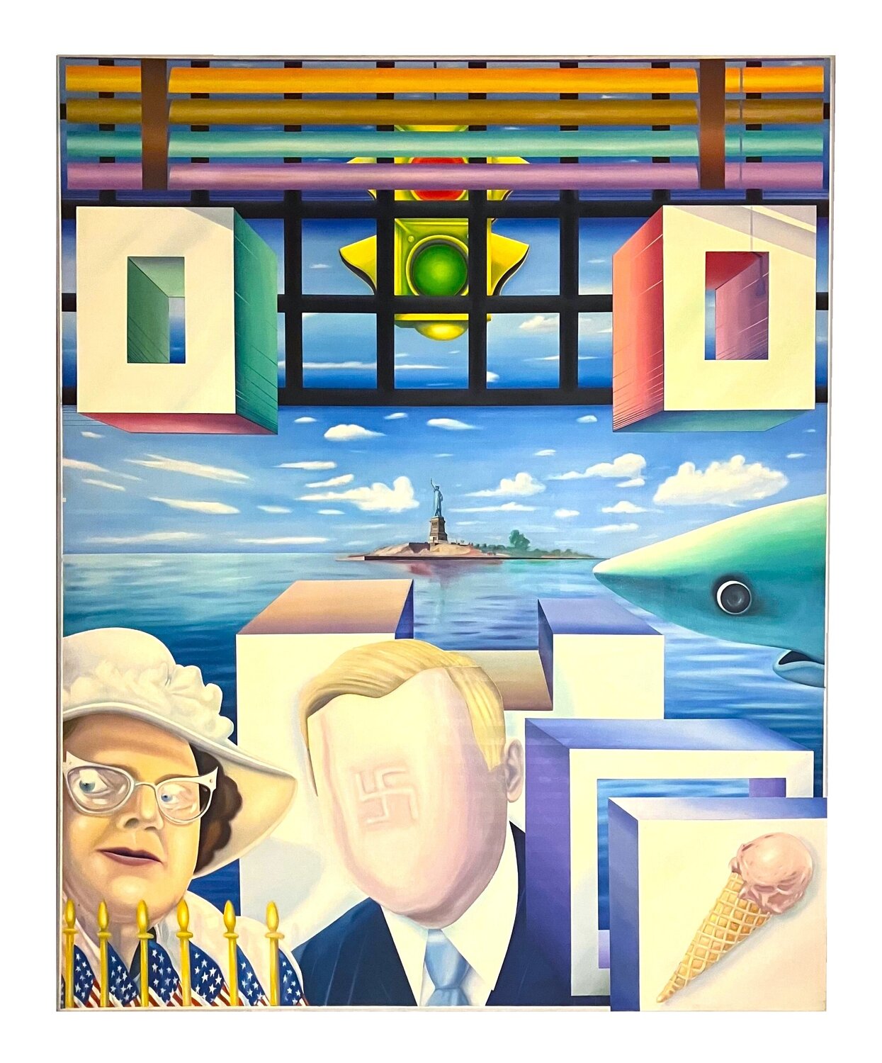 Untitled Painting No. 26 Paul Spina Original painting for sale