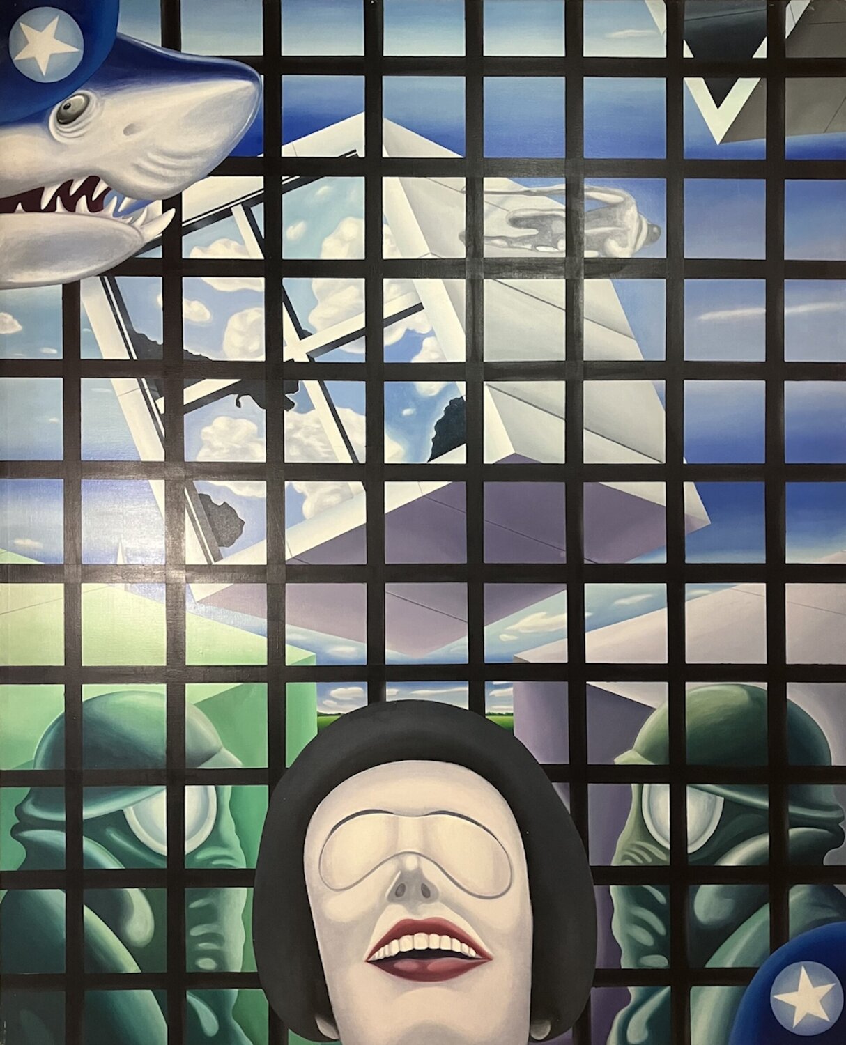 Untitled Painting No. 2 Paul Spina Original painting for sale