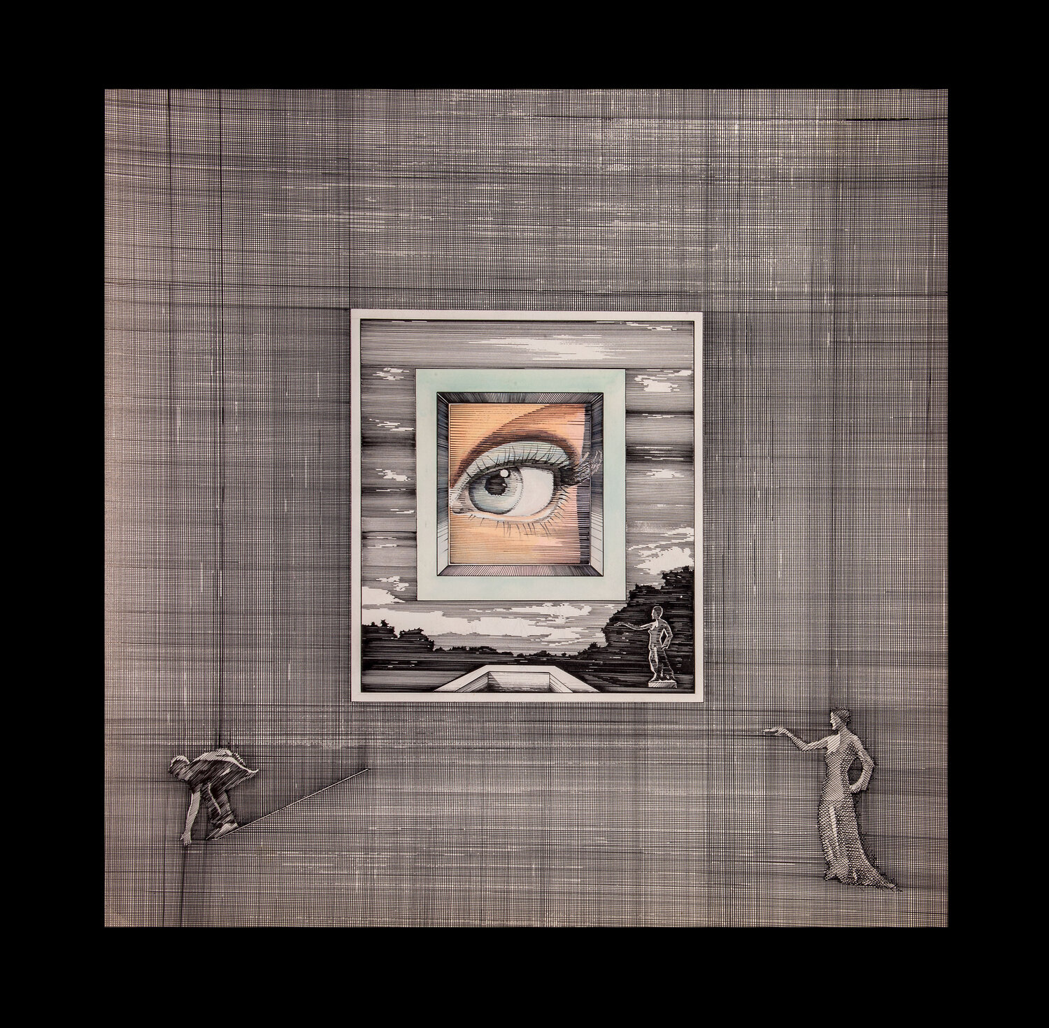 Introduction Paul Spina Drawing for sale