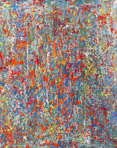 Red Pebbles 2025 by Gregory Christeas, Painting for Sale on Select