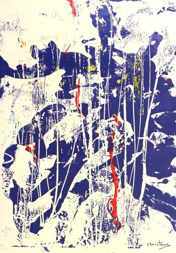 Marathon Runners by Gregory Christeas, Painting for Sale on Select