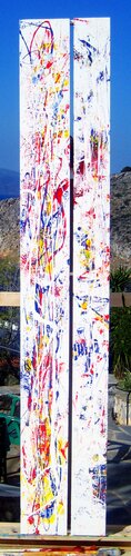 Island Ydra 2003 by Gregory Christeas, Painting for Sale on Select