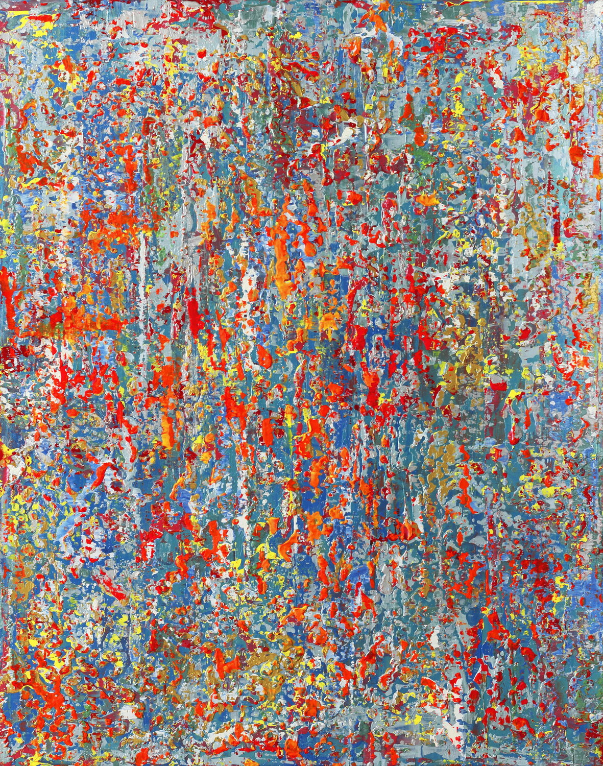 Red Pebbles 2025 Gregory Christeas Original painting for sale