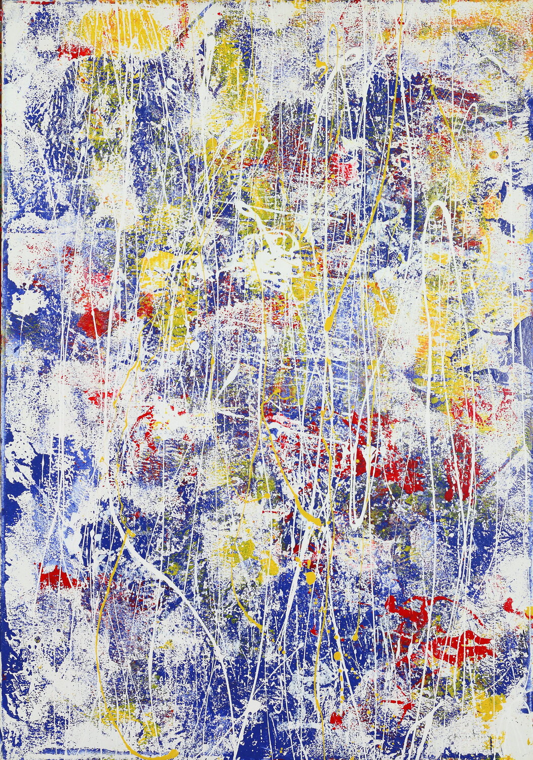 Floating Spirits 2000 Gregory Christeas Original painting for sale