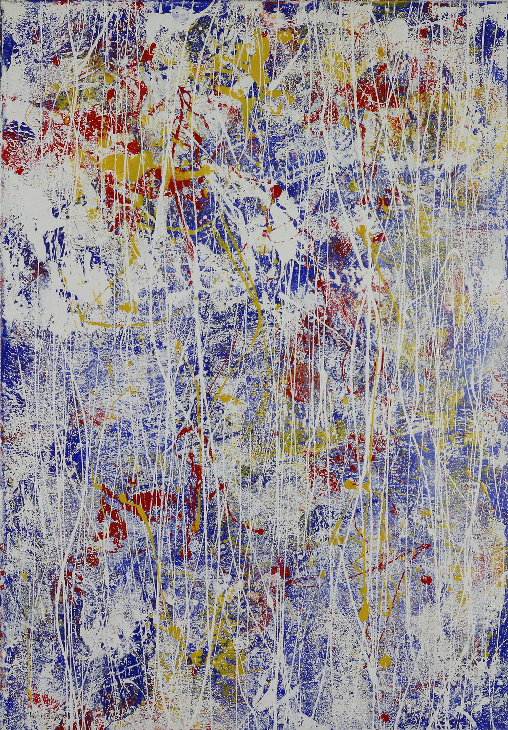 Floating Spirits Three 2000 Gregory Christeas Original painting for sale