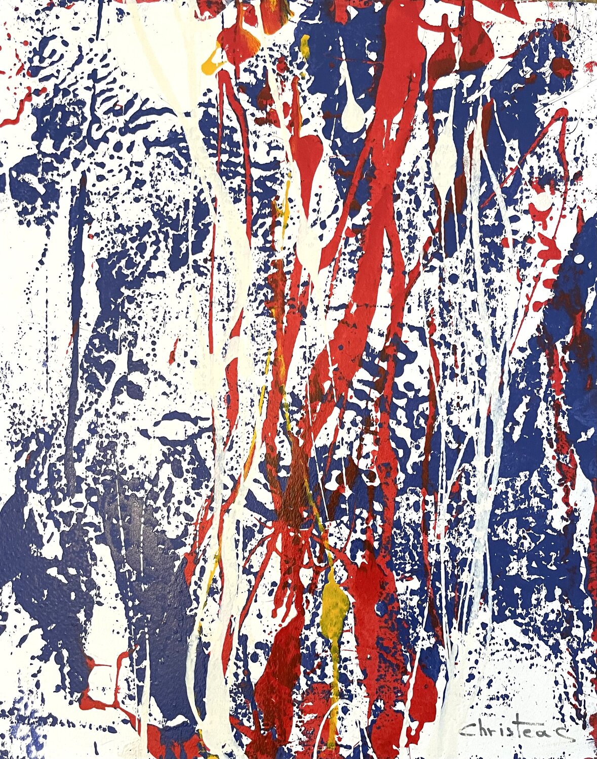 Kidnapped Caryatid 2003 Gregory Christeas Original painting for sale
