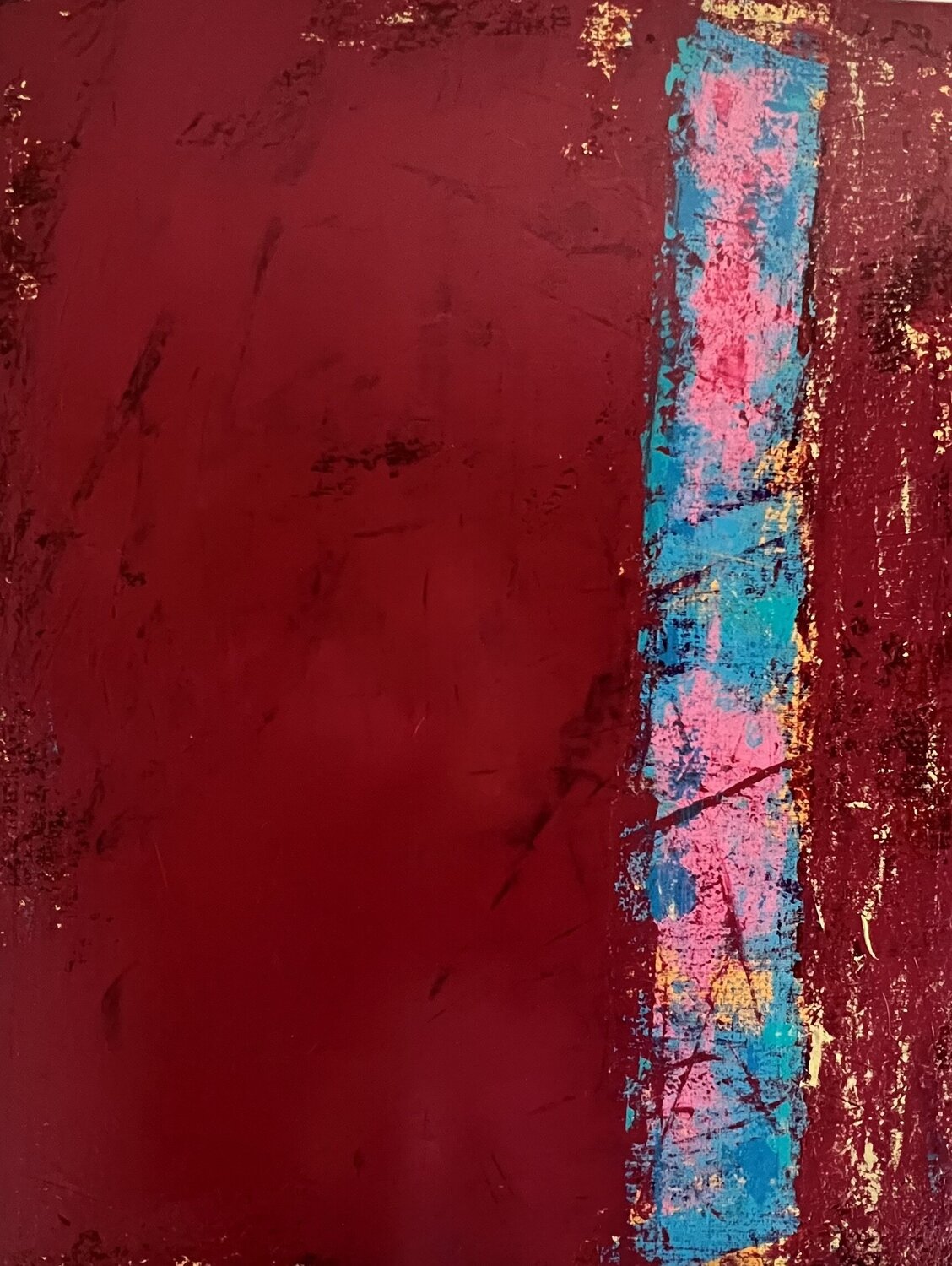 ¨Pink Thérapie Florence RENOUX Original painting for sale