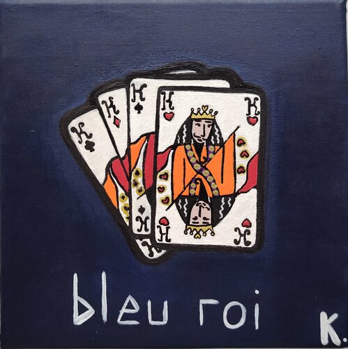 Bleu Roi by KOA, Painting for Sale on Select