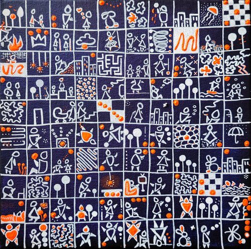 Mosaïk by KOA, Painting for Sale on Select