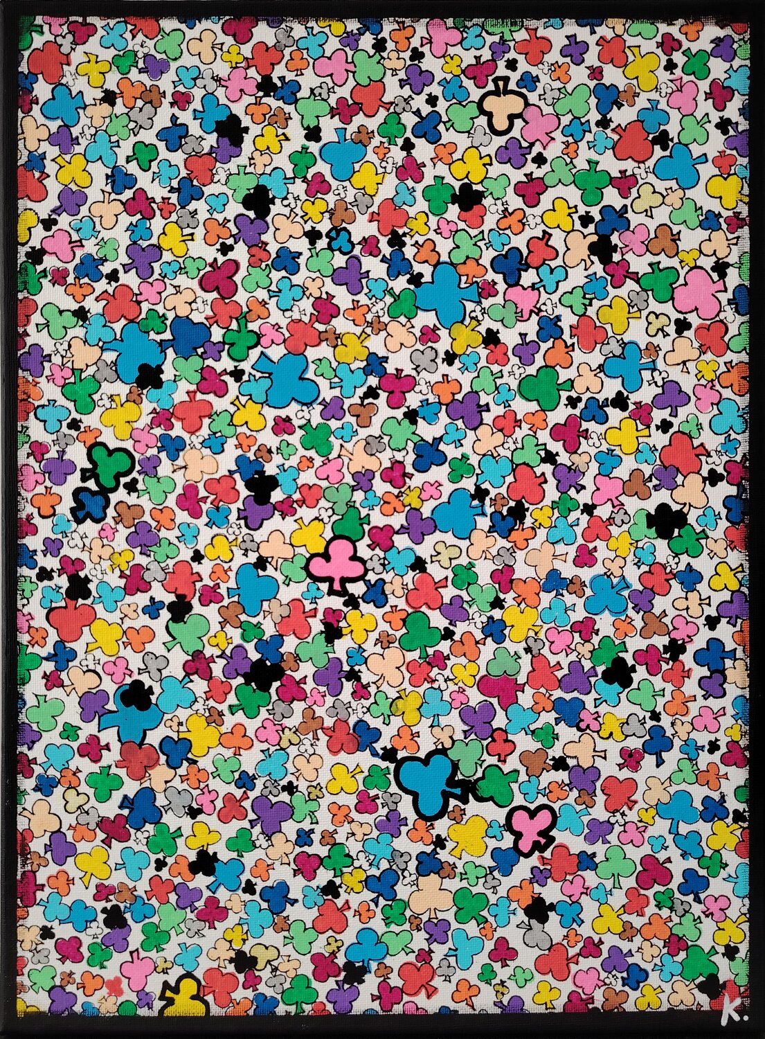 Tired of clovers... KOA Original painting for sale