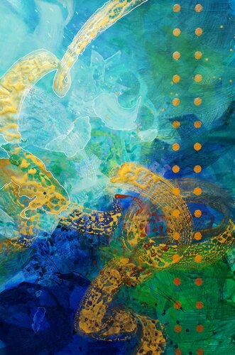 Soul Dance by Krisztina Megyeri, Painting for Sale on Select