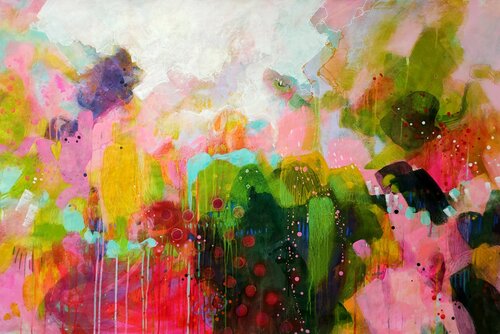 In a Land of Fantasy by Krisztina Megyeri, Painting for Sale on Select
