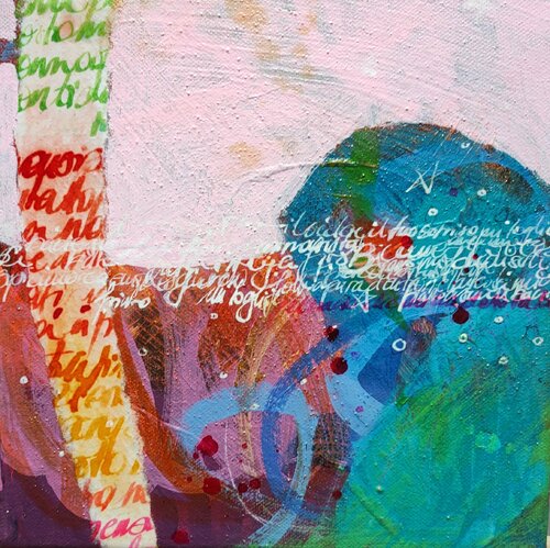 Pensieri Sparsi II. by Krisztina Megyeri, Painting for Sale on Select