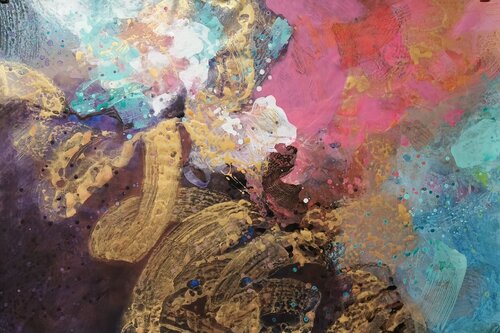 Say Yes To Heaven by Krisztina Megyeri, Painting for Sale on Select