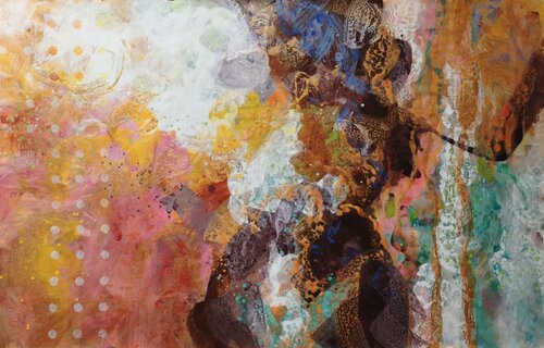 Risveglio - Awakening by Krisztina Megyeri, Painting for Sale on Select