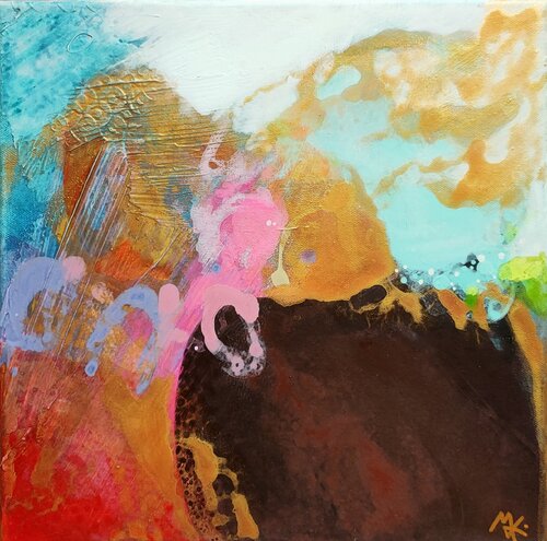 Un nuovo Equilibrio by Krisztina Megyeri, Painting for Sale on Select