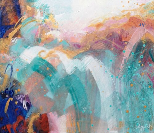Meditazione Allegra by Krisztina Megyeri, Painting for Sale on Select