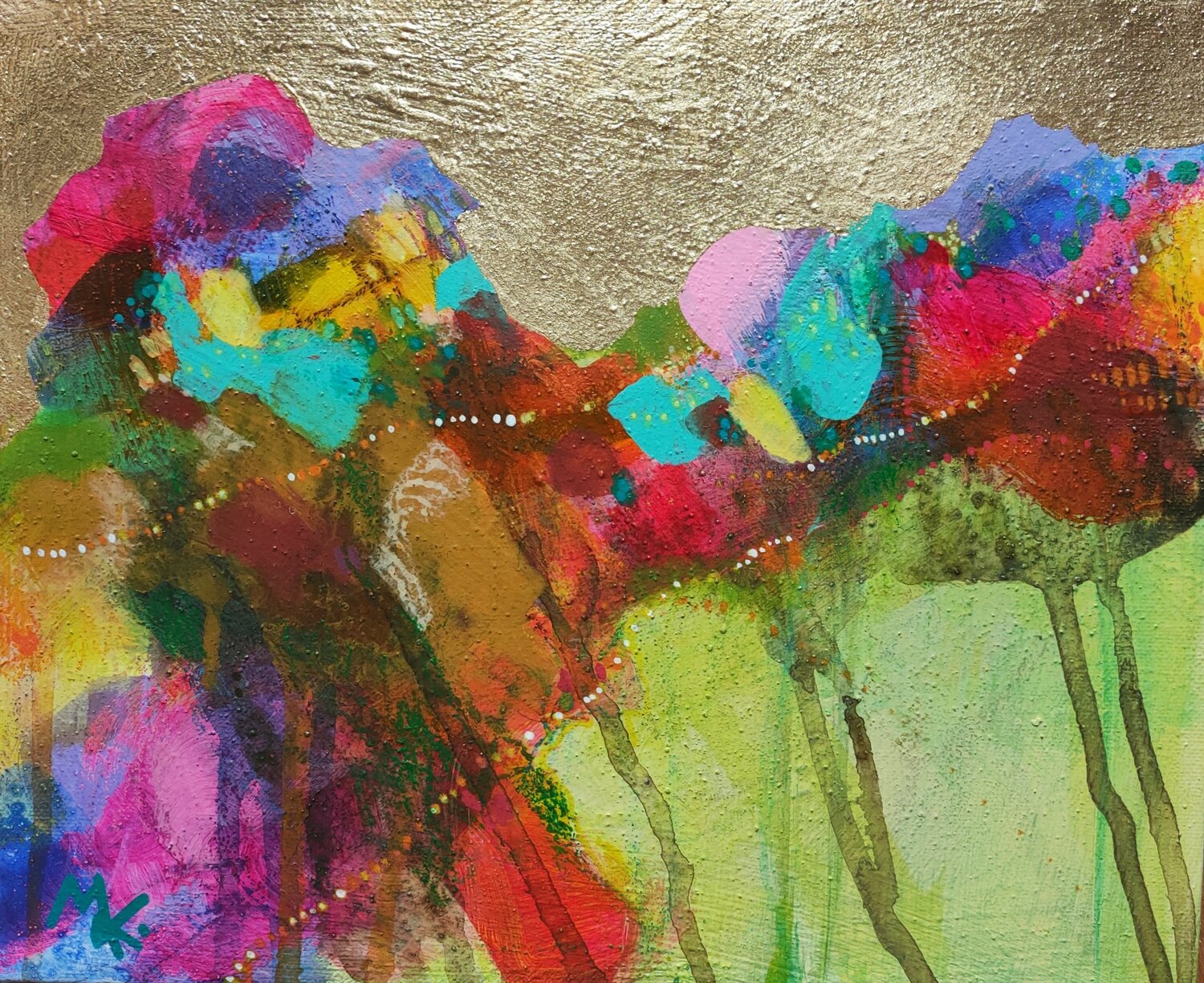 Domenica Sera  - Sunday Evening Krisztina Megyeri Original painting for sale