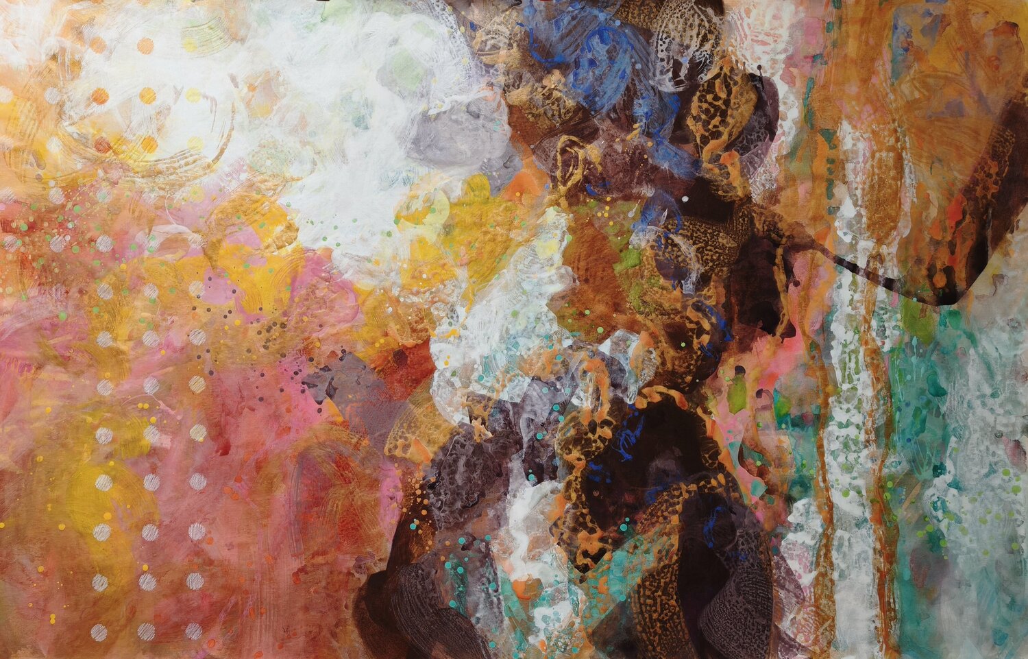 Risveglio - Awakening Krisztina Megyeri Original painting for sale