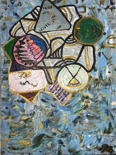Divided and United by S.Bothé by S. Bothé, Painting for Sale on Select