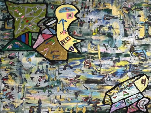 Gotta Catch Them ALL! by S. Bothé, Painting for Sale on Select