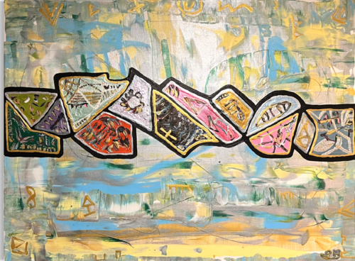When The King Cracks that Sky! by S. Bothé, Painting for Sale on Select