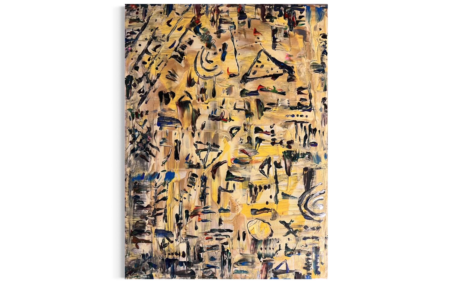 Leaving Egypt S. Bothé Original painting for sale