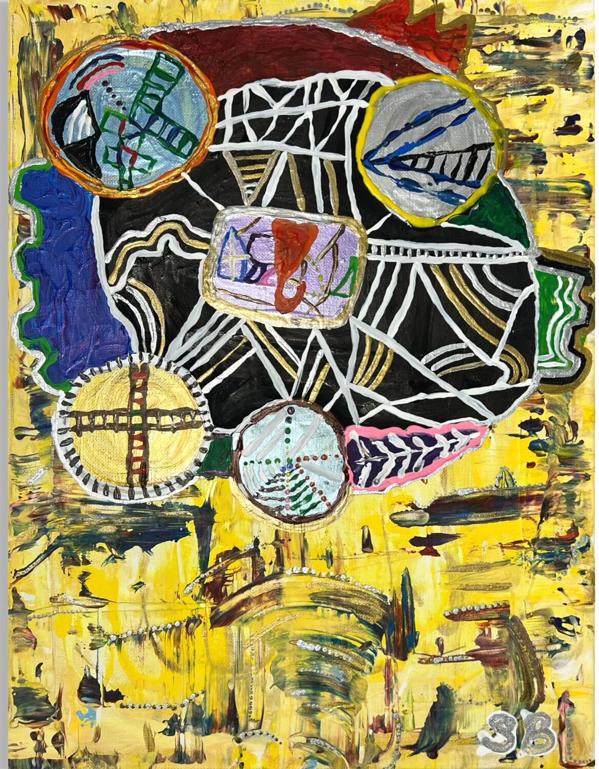 Whistle While you Work S. Bothé Original painting for sale