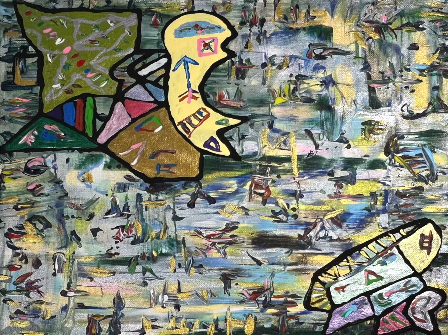 Gotta Catch Them ALL! S. Bothé Original painting for sale