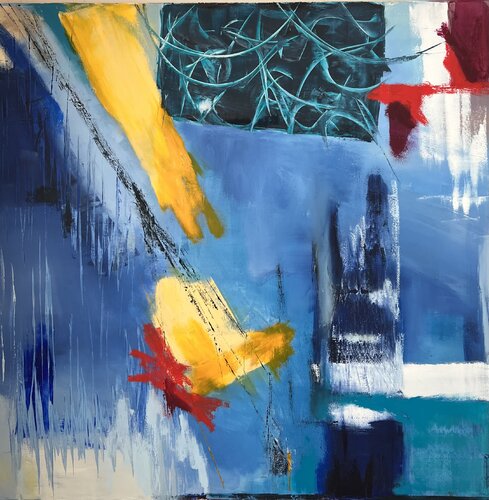 Scramble by Lynn MacDonald, Painting for Sale on Select